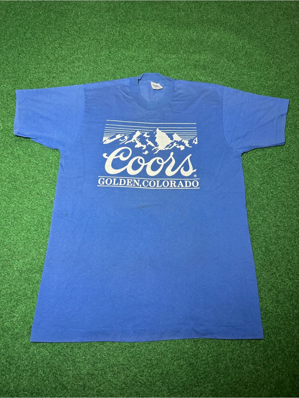 Coors Light Vintage T Shirt Golden Colorado 80s 90s Large Beer Shirt